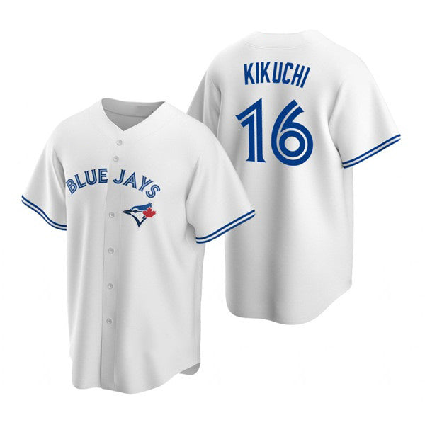 Baseball Jersey | Toronto Blue Jays #16 Yusei Kikuchi White Stitched - image 1