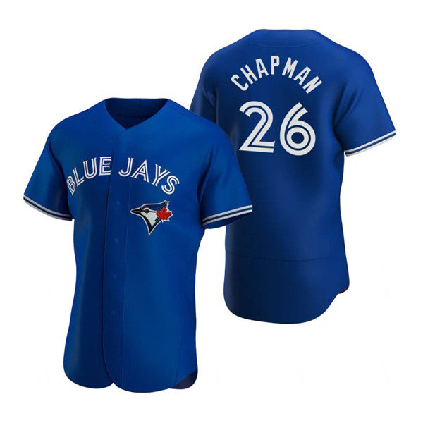 Baseball Jersey | Toronto Blue Jays #26 Matt Chapman Royal Stitched - image 1