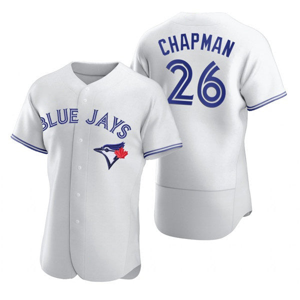 Baseball Jersey | Toronto Blue Jays #26 Matt Chapman White Stitched - image 1