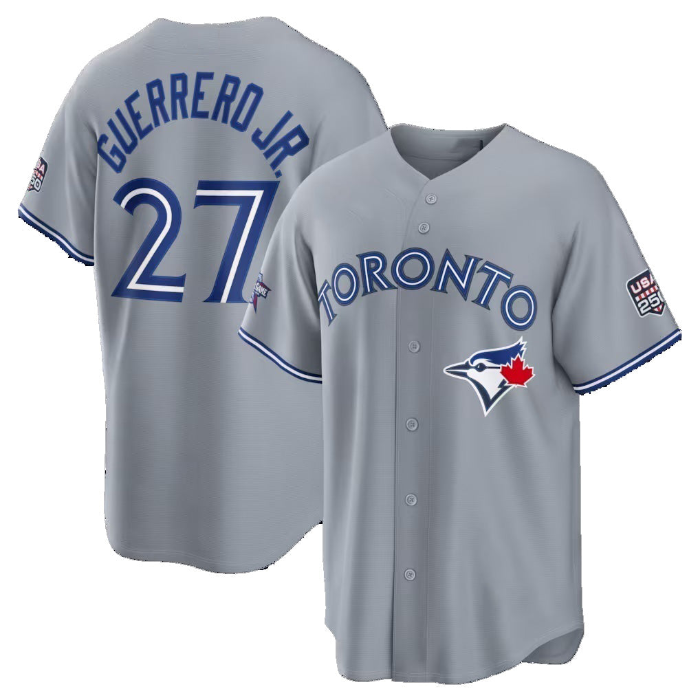 Baseball Jersey | Toronto Blue Jays #27 Vladimir Guerrero Jr. 2026 All-Star Game Gray Replica - image 1