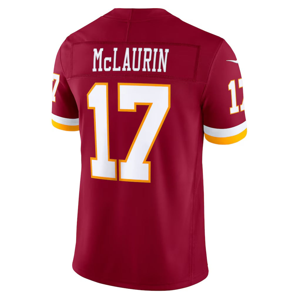 American Football Jersey | W.Commanders #17 Terry McLaurin Burgundy Vapor F.U.S.E. Sewn Down Limited Stitched Football American Jersey - image 1