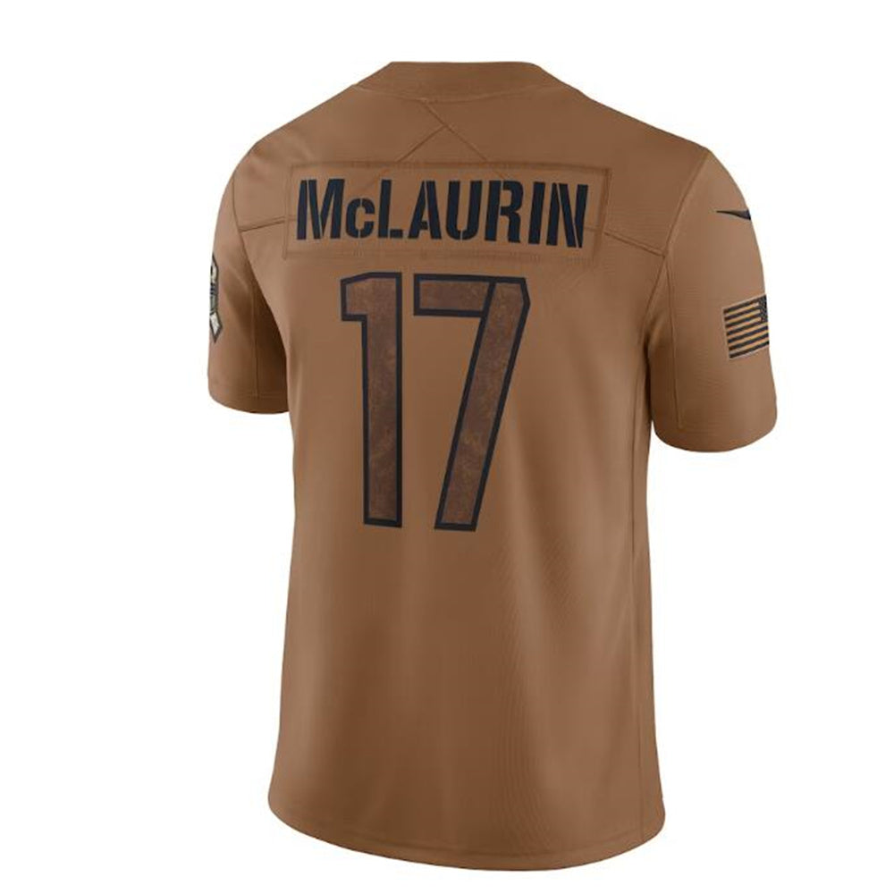 American Football Jersey | W.Commanders #17 Terry McLaurin Brown 2023 Salute To Service Limited Jersey Stitched American Football Jerseys - image 1
