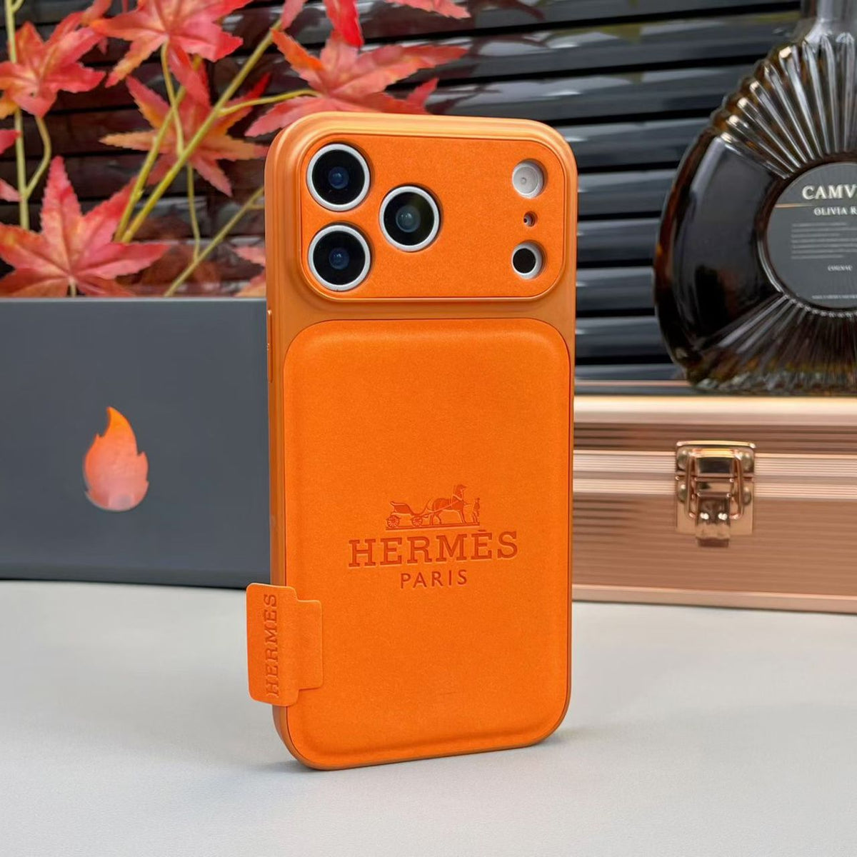 Classices Leather iPhone Case - product view 1