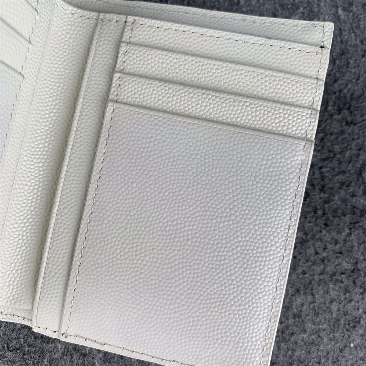YSL Small Envelope Wallet 'Grain De Poudre Leather' - product view 6