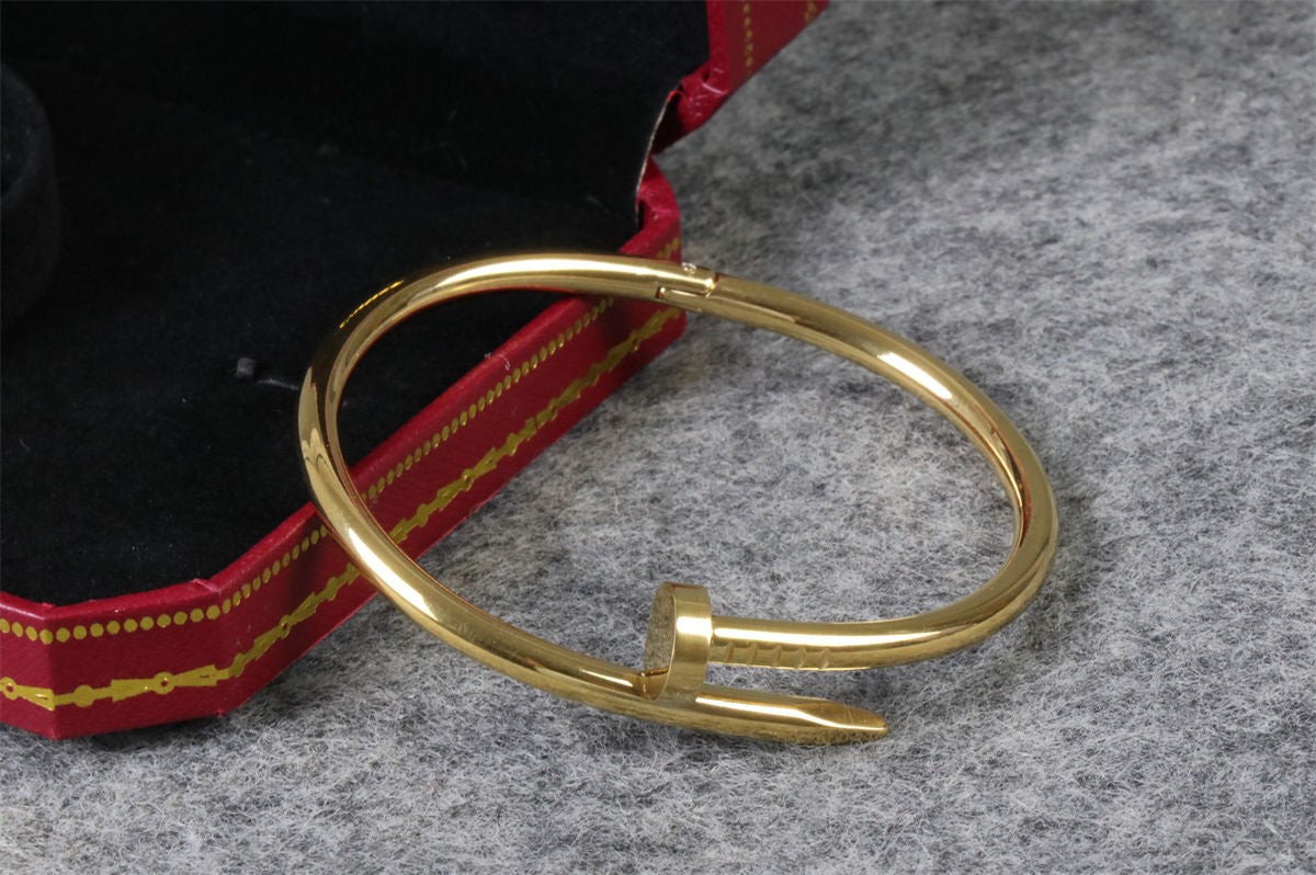 YELLOW PLAIN JUSTE BRACELET - product view 2