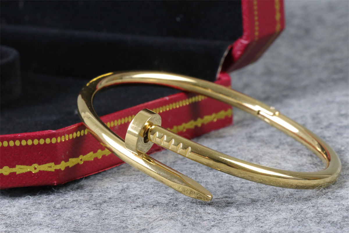 YELLOW PLAIN JUSTE BRACELET - product view 3