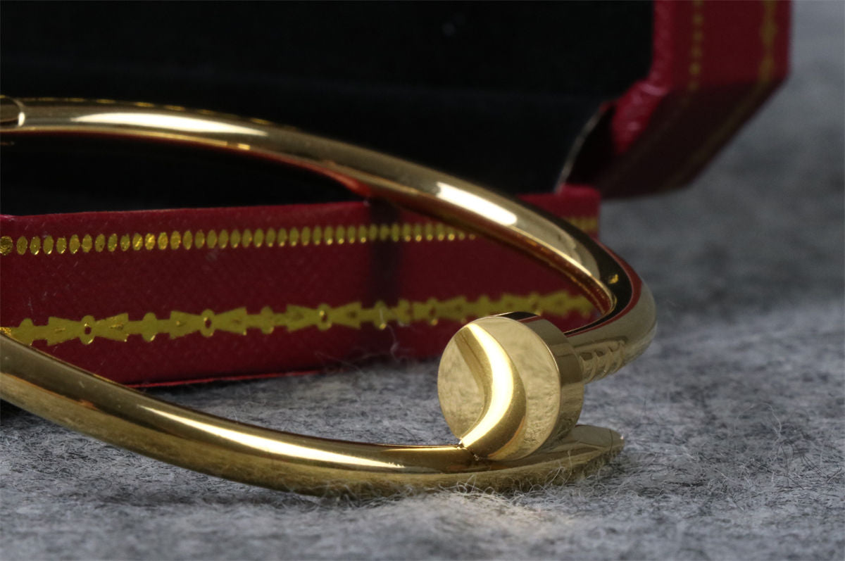 YELLOW PLAIN JUSTE BRACELET - product view 4