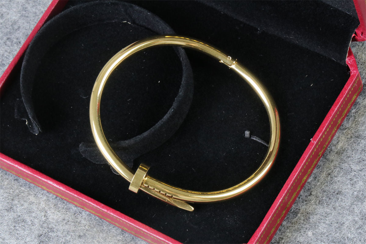 YELLOW PLAIN JUSTE BRACELET - product view 5