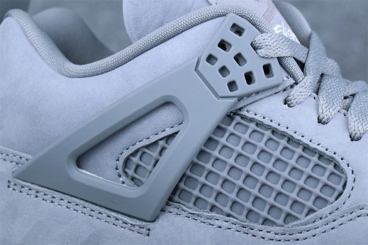 (Custom) Jordan 4 Retro OG SP Brick by Brick "Grey" Sneakers - product view 5