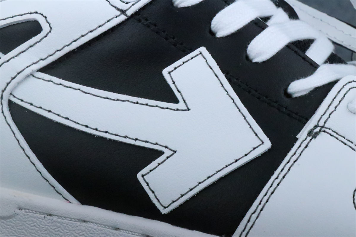 Off-White Out of Office Sneakers 'White Black' - product view 5