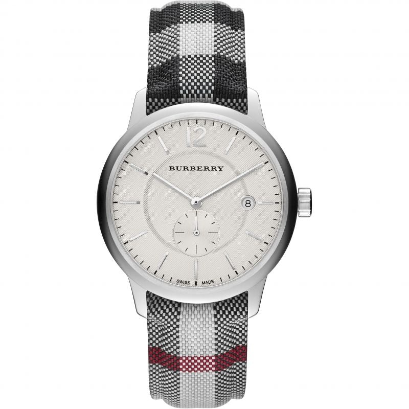 Burberry Men's The Classic Horseferry 40mm Silver Watch - product view 1