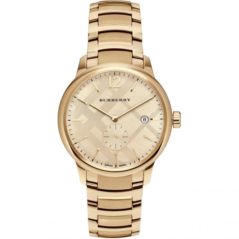 Burberry Men's The Classic Yellow 40mm Gold Watch - product view 1