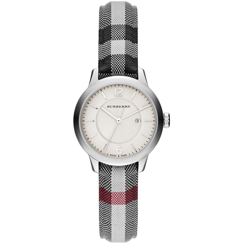 Burberry Ladies Classic 32mm Horseferry Check Watch - product view 1