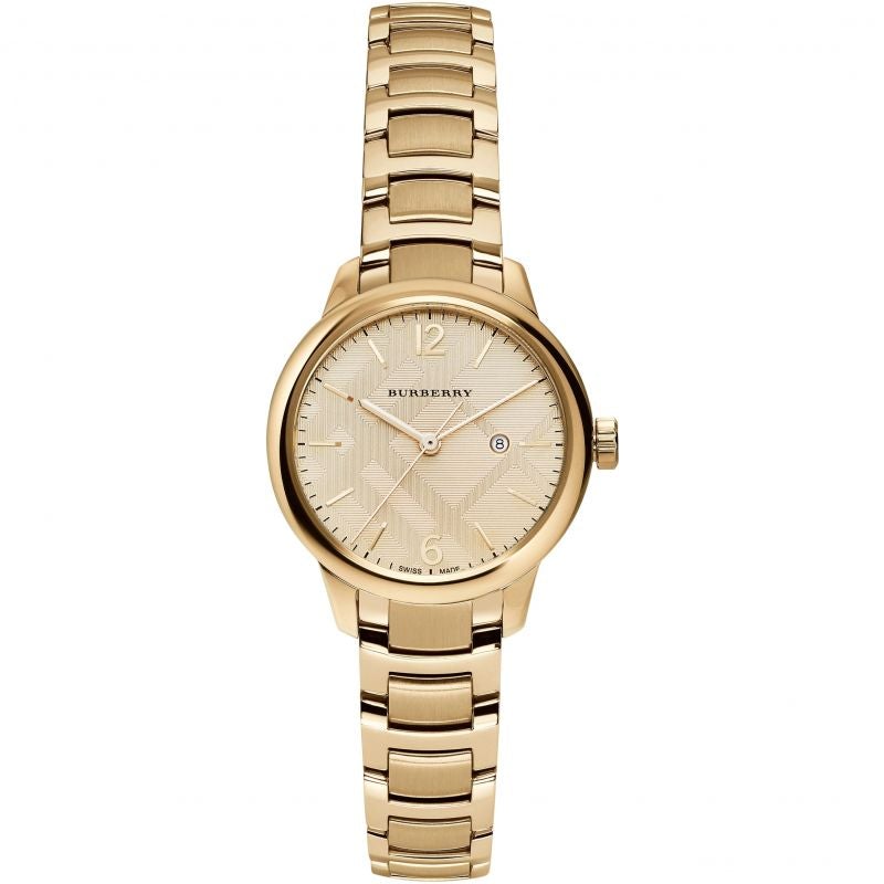 Burberry Ladies Gold The Classic 32mm Watch - product view 1