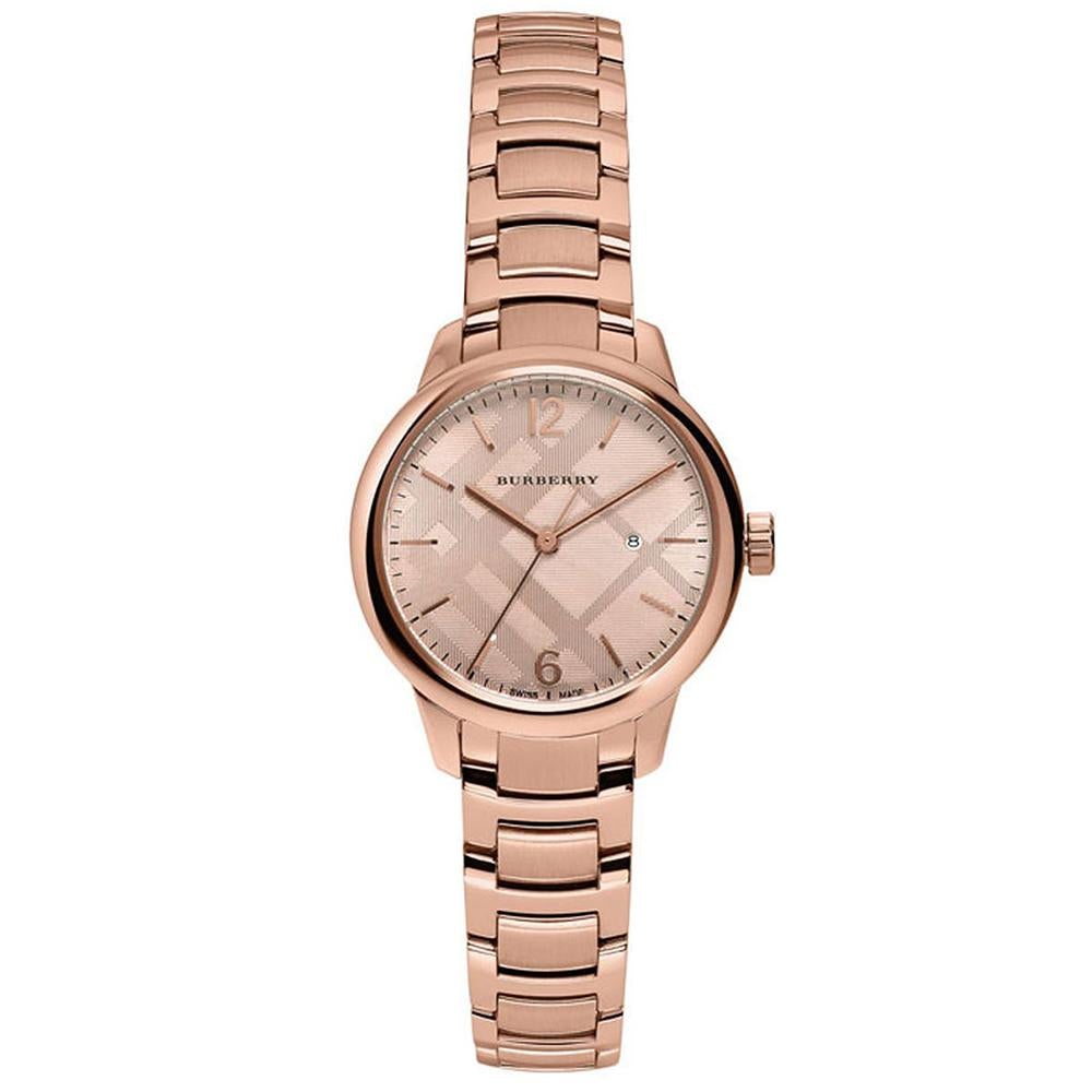 Burberry Ladies Rose Gold 32mm Watch - product view 1