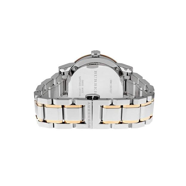 Burberry Ladies Diamonds Two-Tone 34mm Watch - product view 2