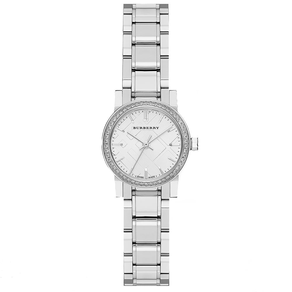 Burberry Ladies The City Diamond White 26mm Watch - product view 1