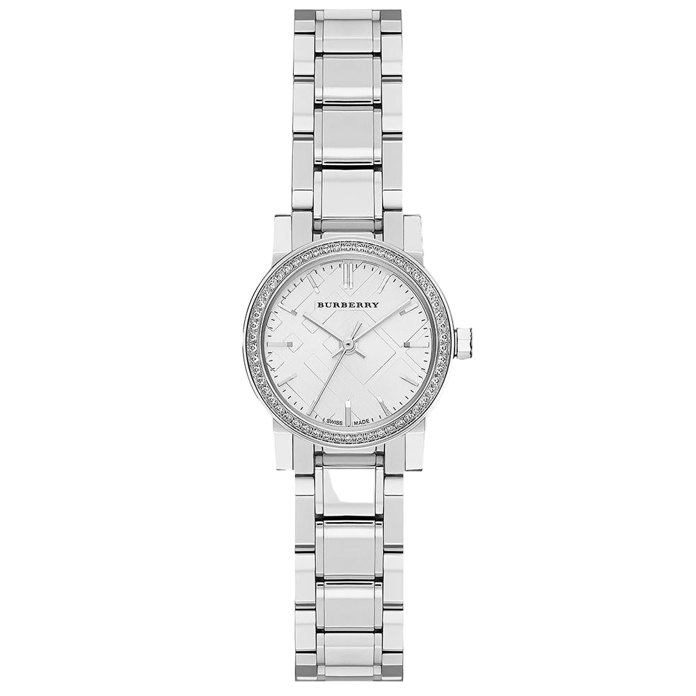 Burberry Ladies The City Diamond White 26mm Watch - product view 3