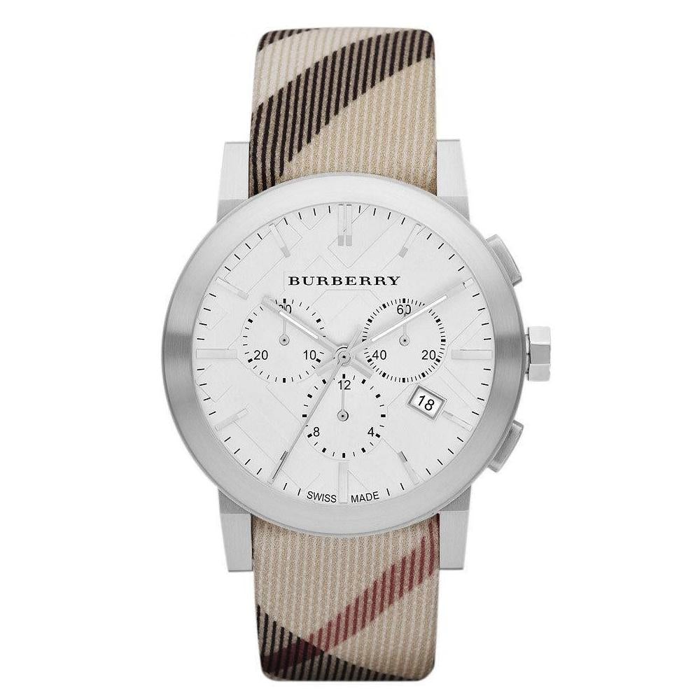 Burberry Men City Nova Check 42mm Chronograph Watch - product view 1