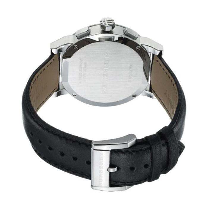 Burberry Mens City Men's Black Chronograph Silver 42mm Watch - product view 2
