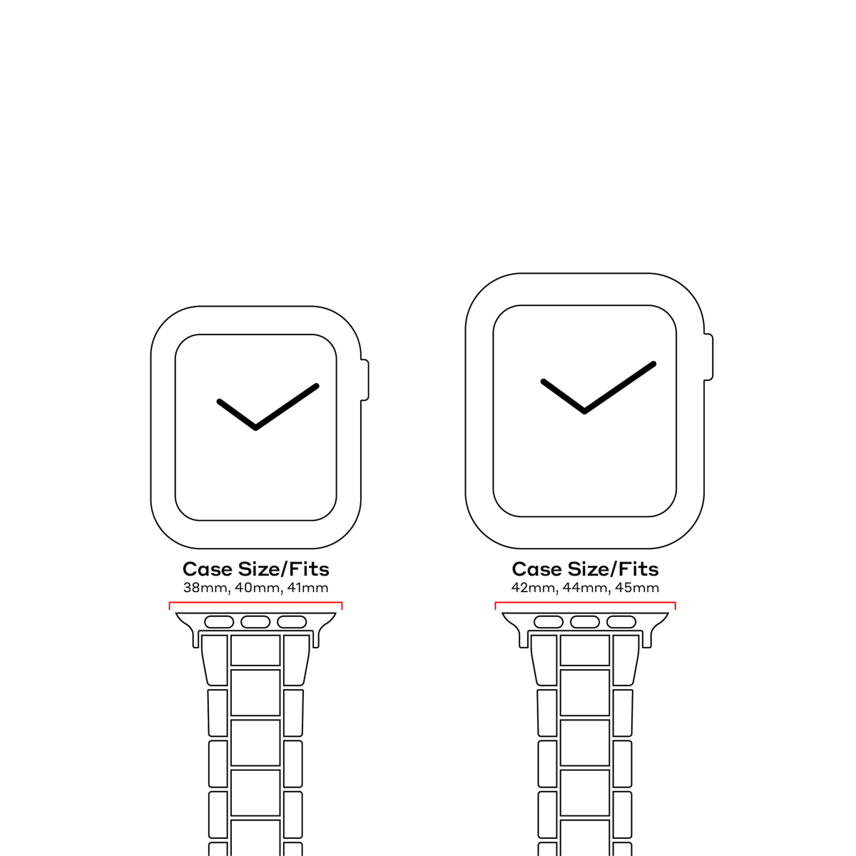 Apple Watch Band in White - product view 6
