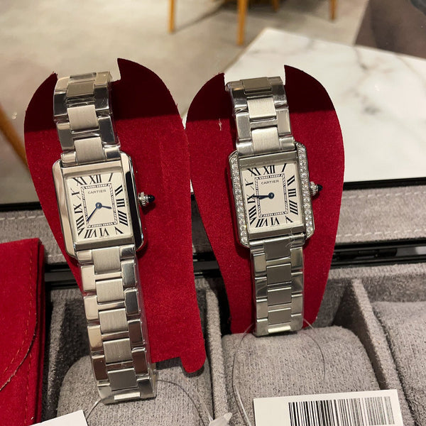CW77  316L stainless steel version, couple watch 27*34mm/24*31mm