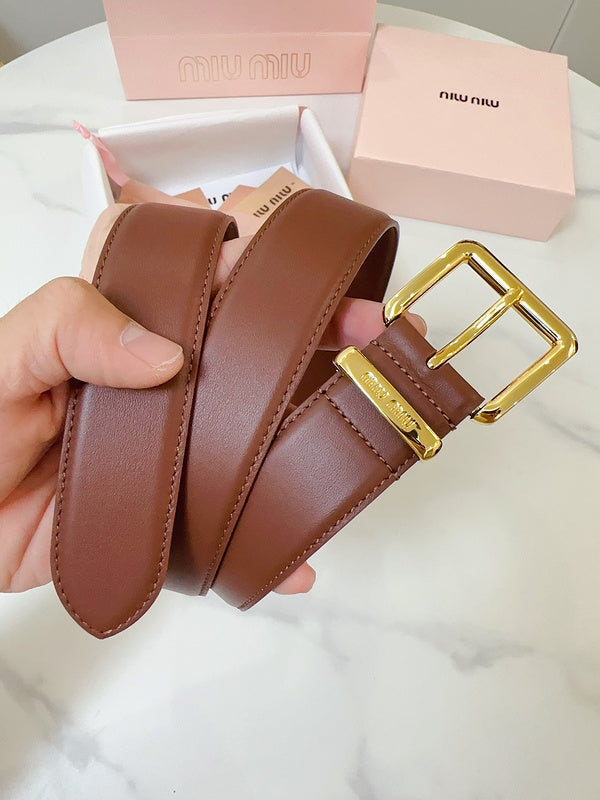 MBL2 Real leather 3.5CM 95-110CM Belt with all packing