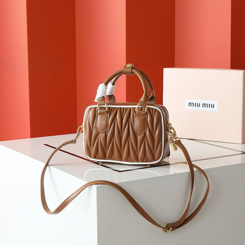 LMP8 Leather Bag 20-14-7CM Handbag