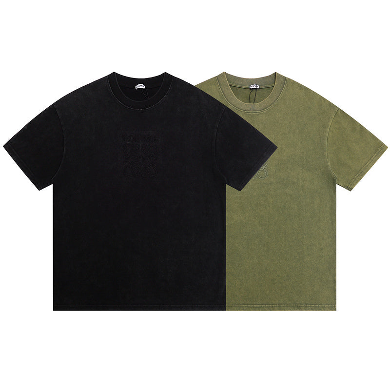 LOC29 New men's and women's  high-quality summer short sleeved shirts clothing