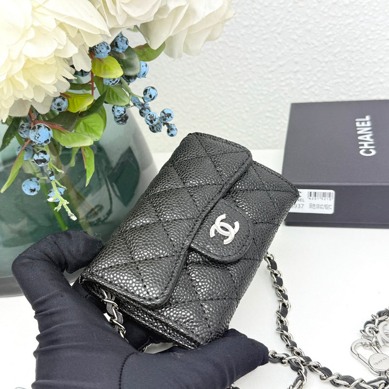 LCP04 Wallet Bag 13.1-7.5-2.1CM Leather bags with box