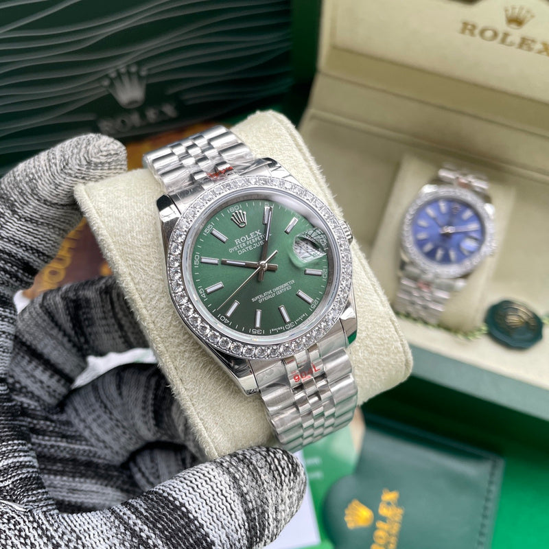 RW8  Men's and women's mechanical watches use 316L steel case  31/36/41*13mm