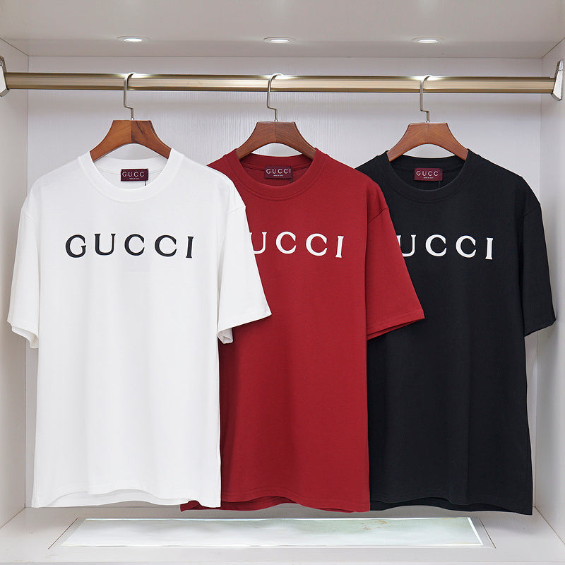 GUC084 Men's and women's summer short-sleeved T-shirt clothes