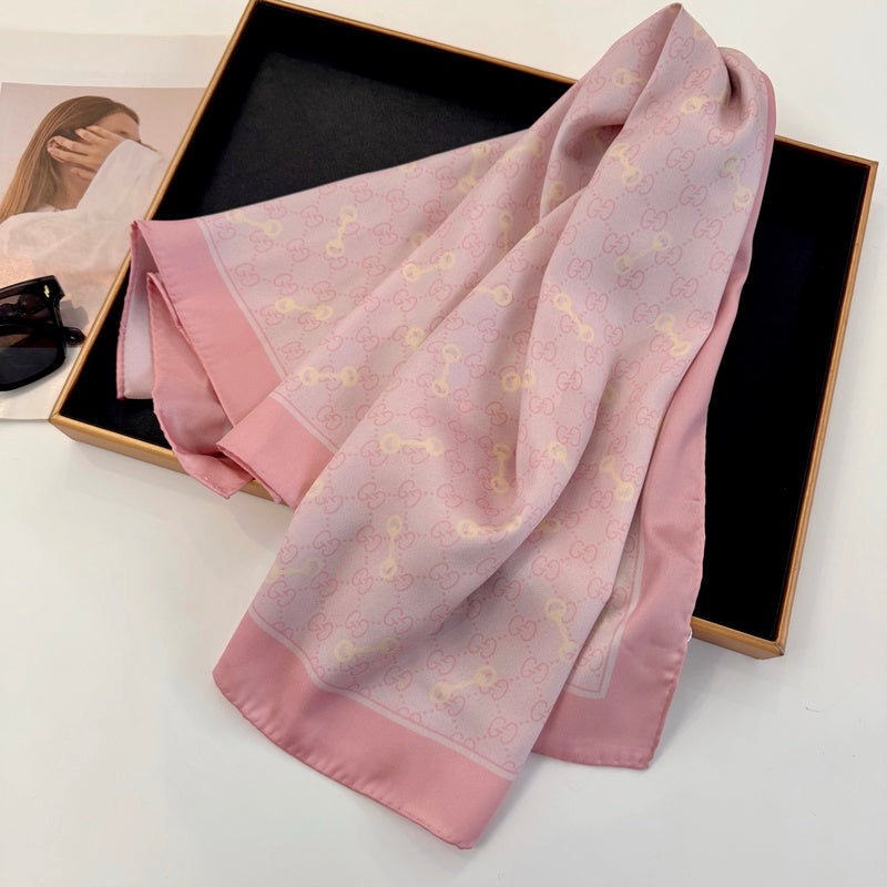 XGC30 Silk satin 90-90CM Scarf