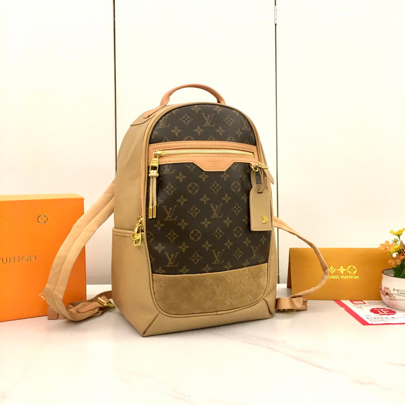 LLP172 Leather Bag 31-44-19CM backpack Bags