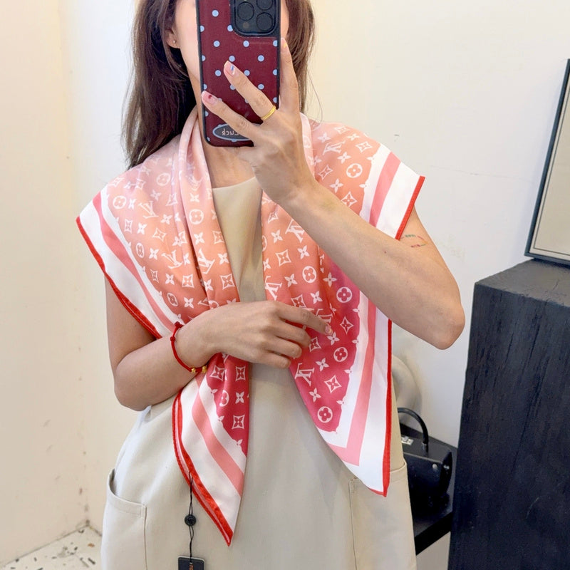 XLC09 Silk satin 90-90CM Scarf
