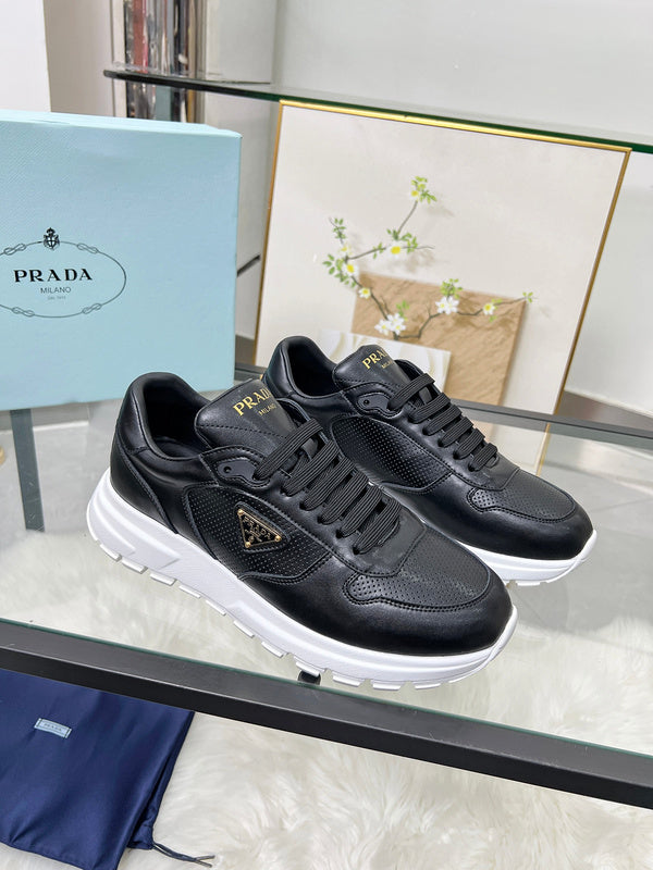 OPS3 Leather Shoes Women35-41 man40-45 with box