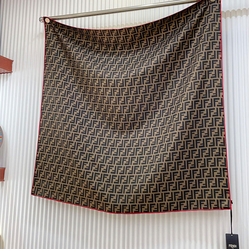 XFC5 Silk satin 90-90CM scarf