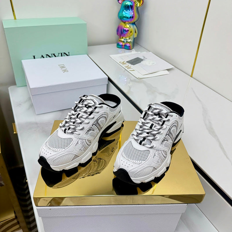BDS8 Leather Slippers Women 35-41 Shoes with box