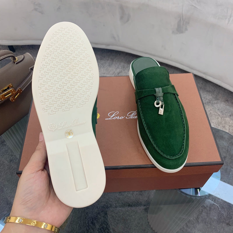 GLS18 Leather shoes Women35-42 Man40-45 Slipper with box
