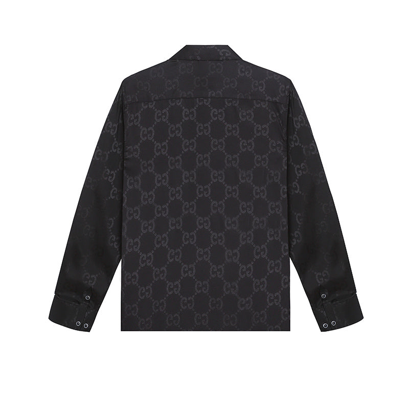 GUC082 New men's shirt with long sleeves Clothing