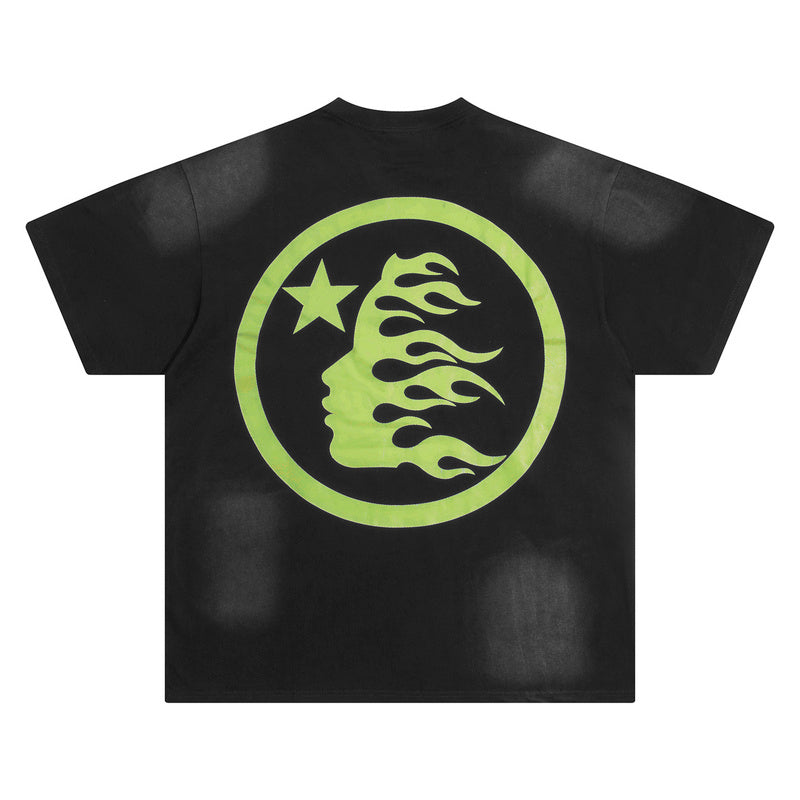 HEC4  Men's and women's summer short-sleeved T-shirt clothes