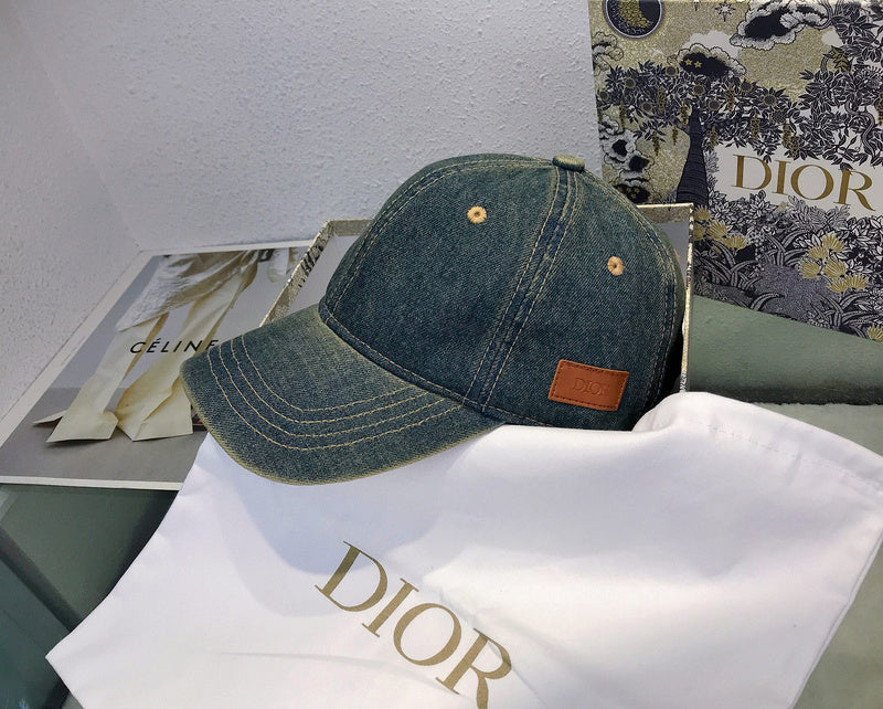 DIH38 New Sun Hat Denim Duck Tongue Hat