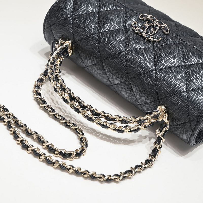LCP01 Leather shoulder bag 19-10-4.5CM Bags