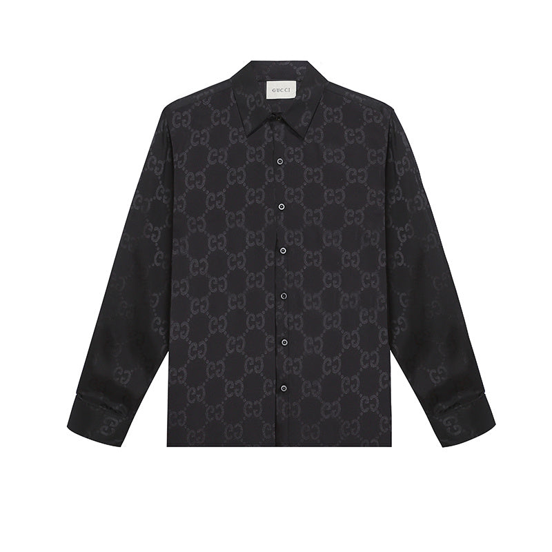 GUC082 New men's shirt with long sleeves Clothing