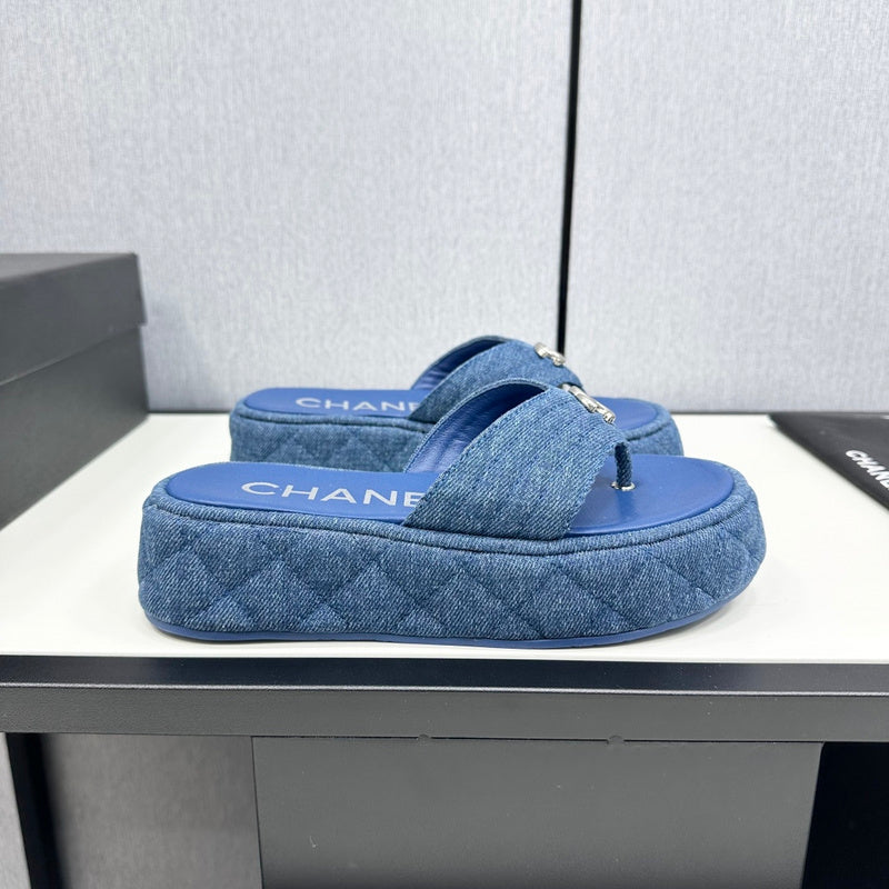 MBCS15 Leather Slippers Size 35-40 Shoes with Box