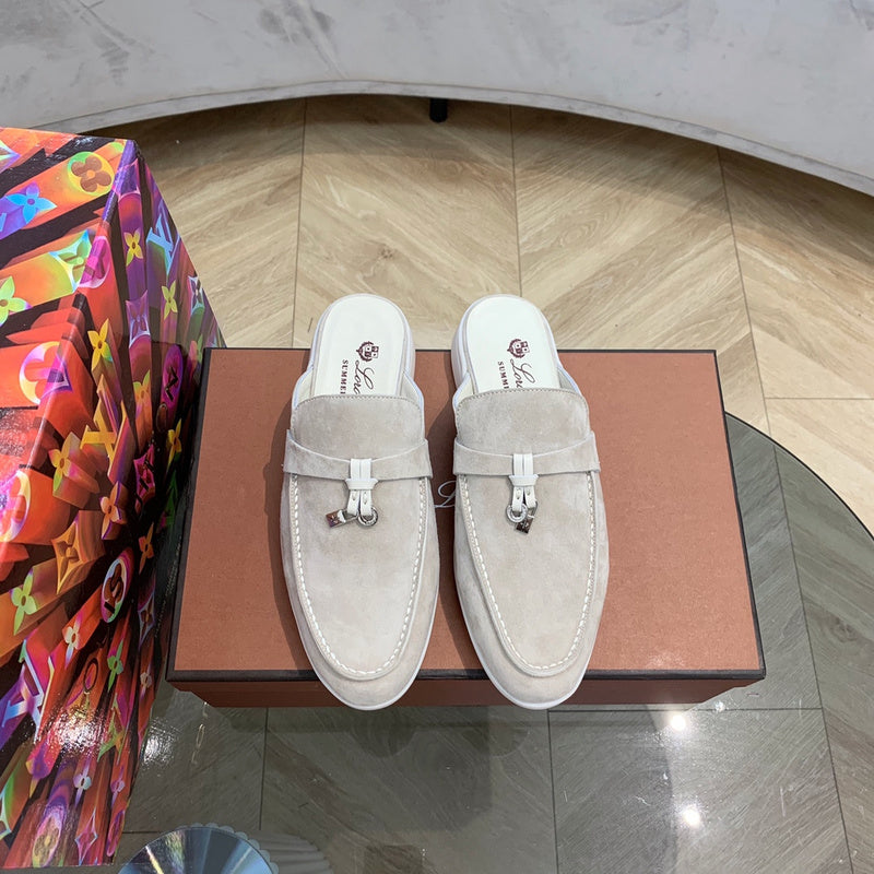 GLS19 Leather shoes Women35-42 Man40-45 Slipper with box