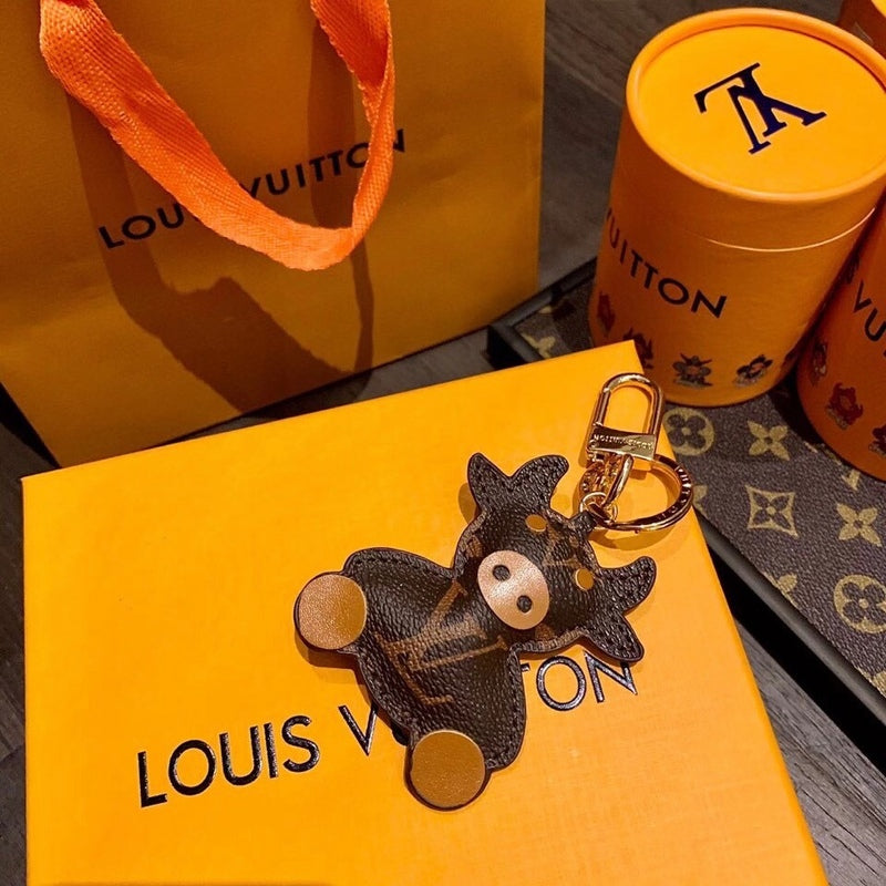 LKE2 Fashion dag keychain popular accessories