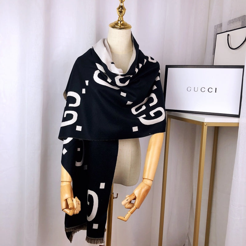 XGC11 cashmere blend 65-190CM Scarf