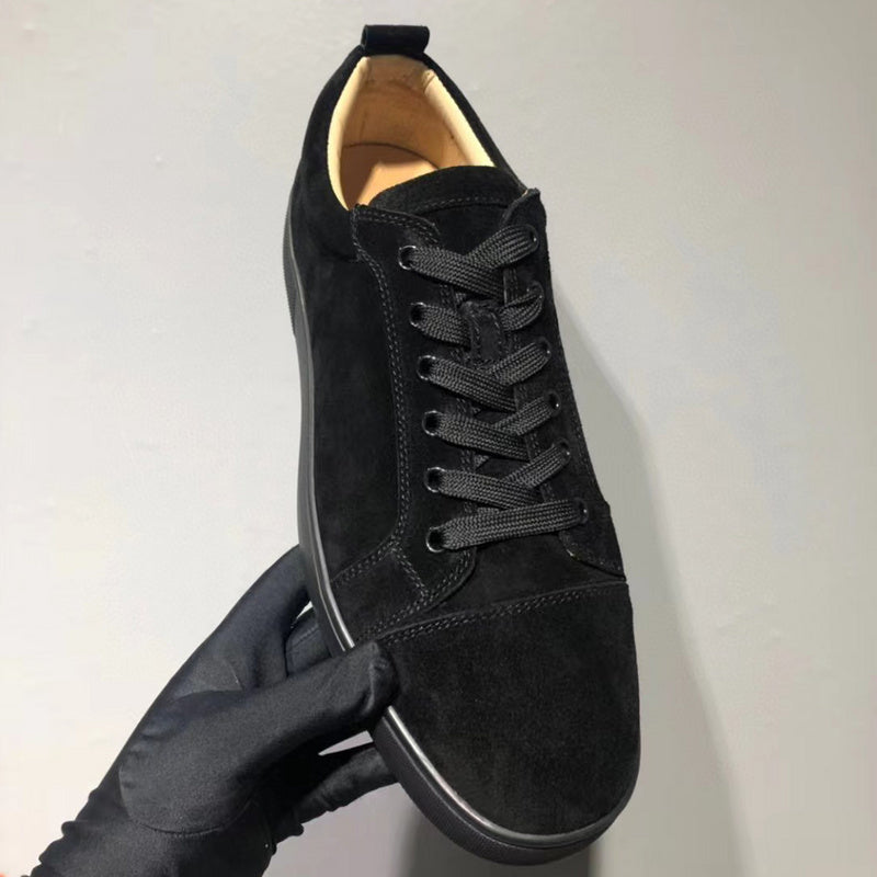HCLS2 Women and Men 36-47 Shoes Casual Leather shoes With Box