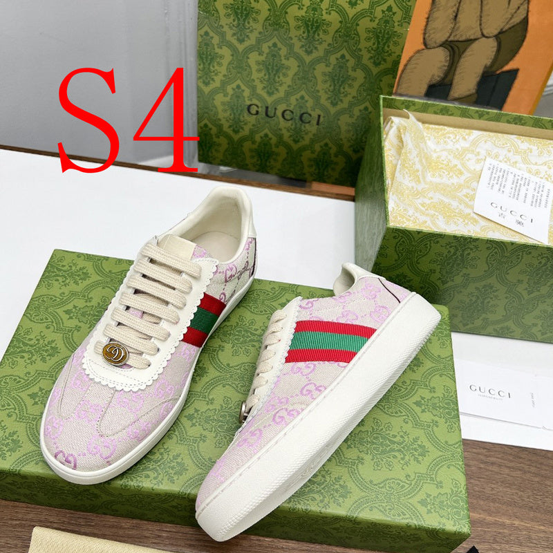 OGS41 Leather Women 35-42 And Men 40-46 Shoes With box